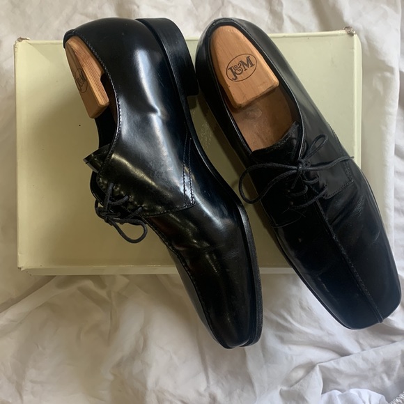 rare - PRADA center seam leather lace ups - Picture 4 of 10